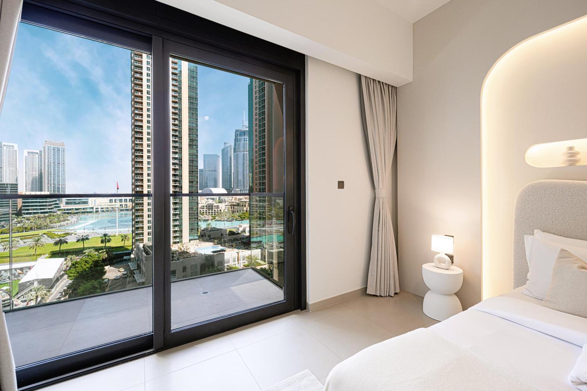 Apartment Iconic Two-Bedroom Apartment With Full Burj Khalifa & Fountain View By Prestige Nest
